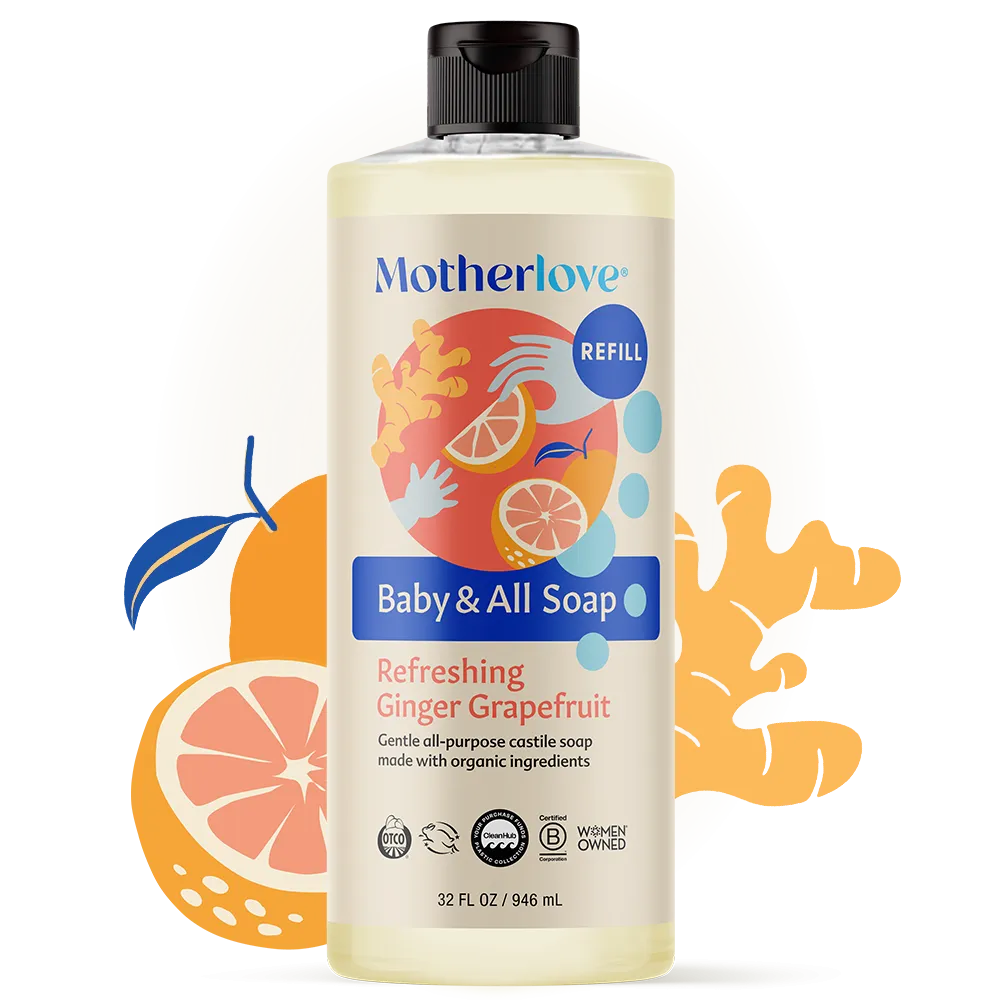 Baby & All Soap - Refreshing Ginger Grapefruit