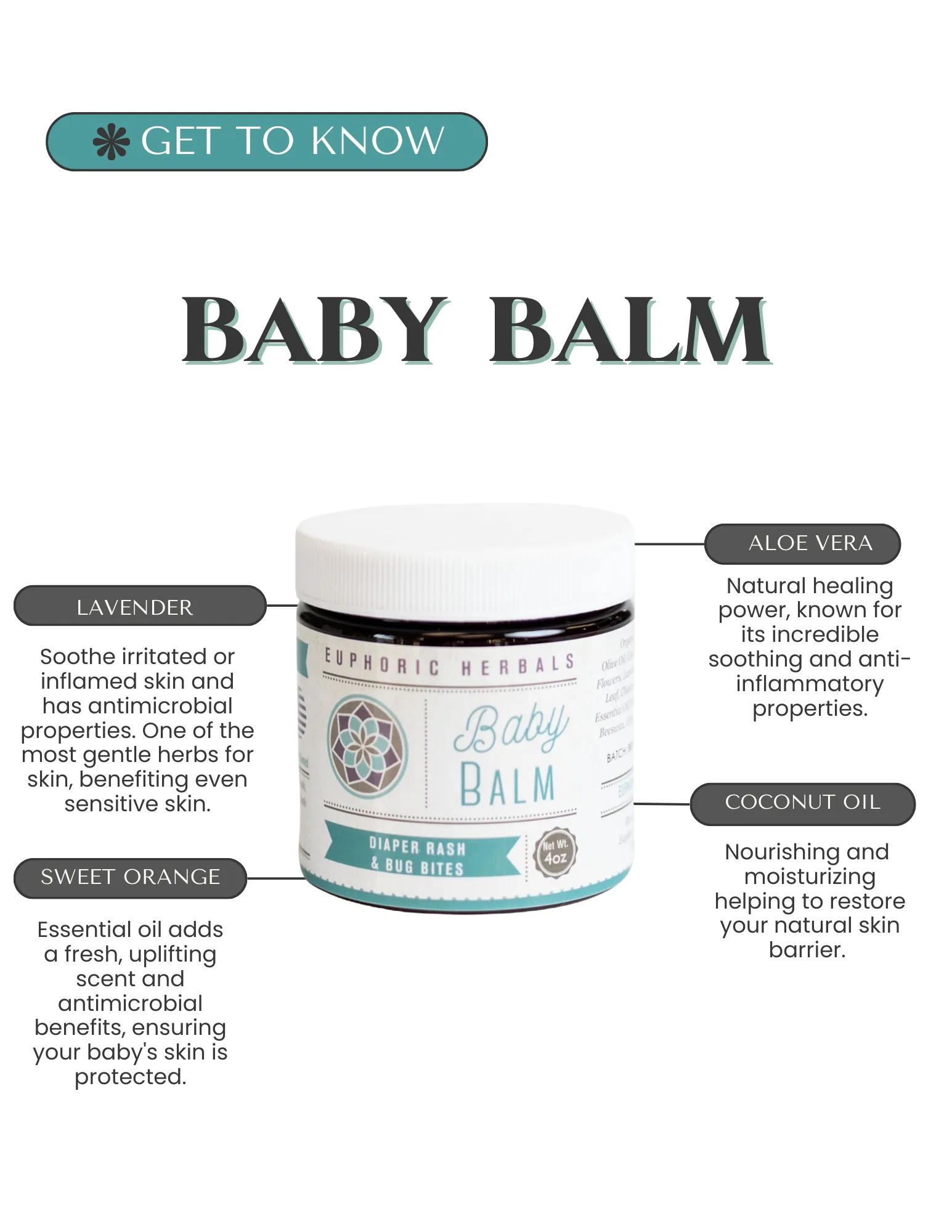 Baby Balm Herbal Salve