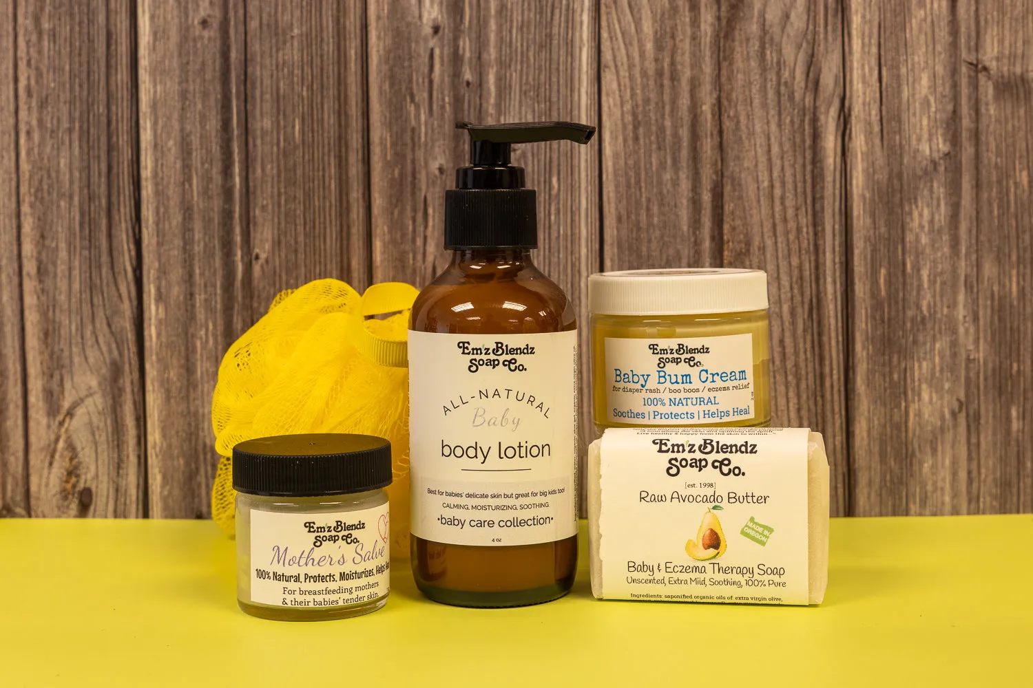 Baby Shower Gift Set - Gentle, Natural Care for Mom & Baby