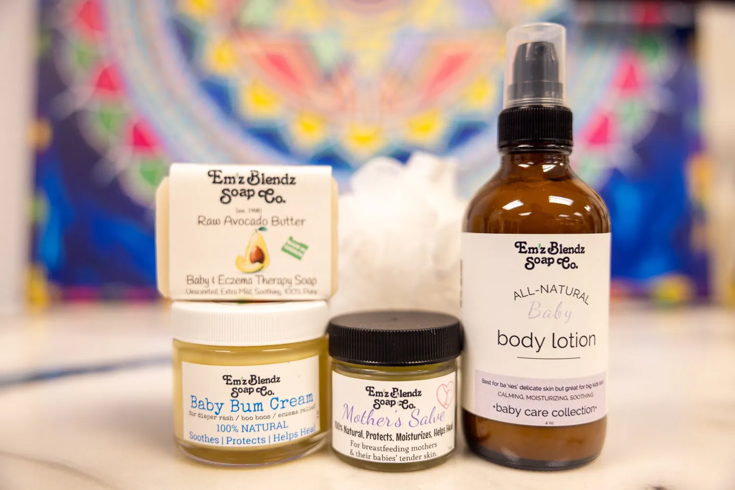 Baby Shower Gift Set - Gentle, Natural Care for Mom & Baby