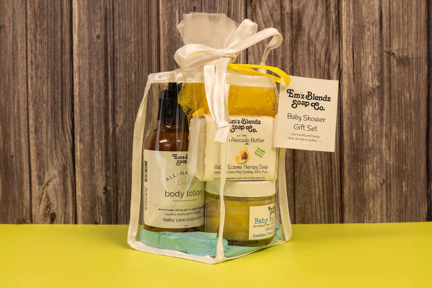 Baby Shower Gift Set - Gentle, Natural Care for Mom & Baby