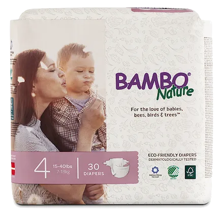 Bambo Nature Dream Diapers (Size 4)