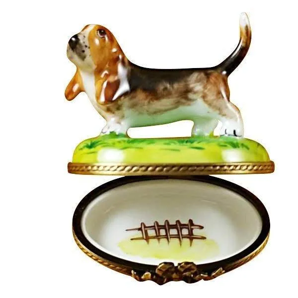 Bassett Hound Dog limoges box