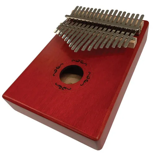 Beaver Creek Kalimba 17 Key, Trans Red