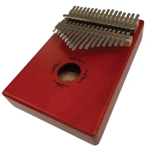 Beaver Creek Kalimba 17 Key, Trans Red