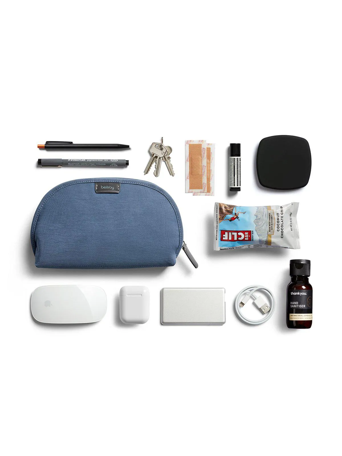 Bellroy Classic Pouch Marine Blue Recycled