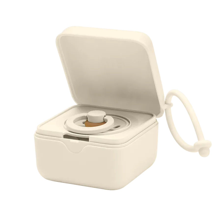 BIBS Paci Pod Pacifier Box - Ivory