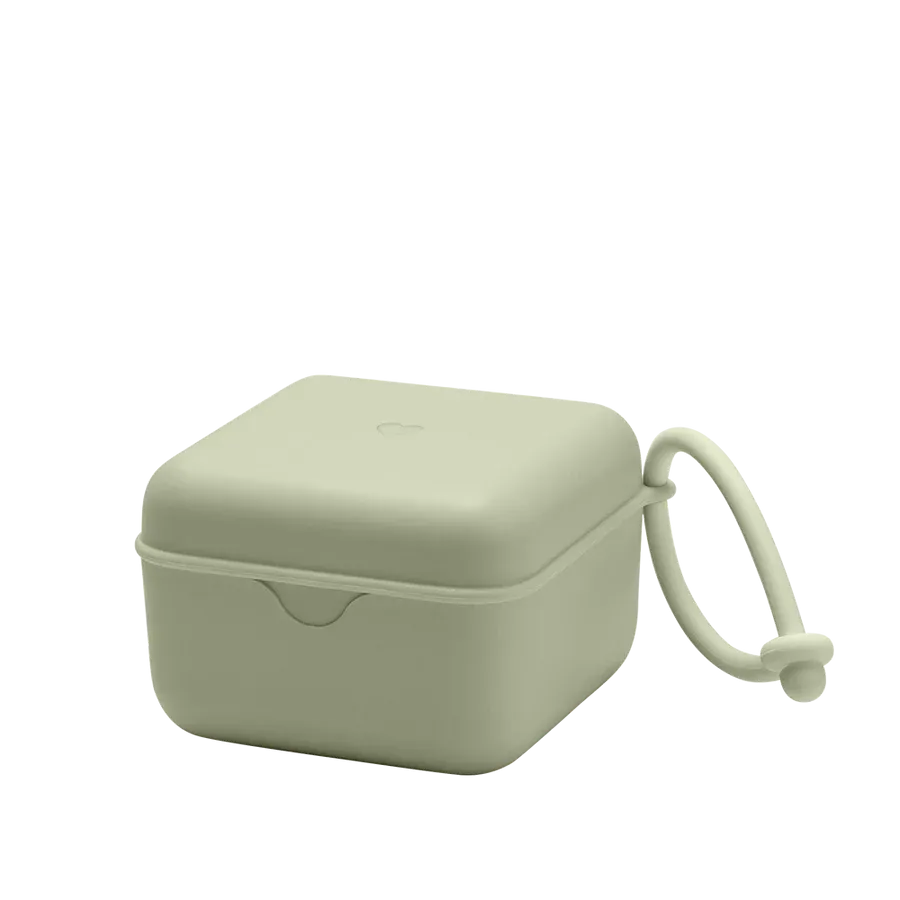 BIBS Paci Pod Pacifier Box - Sage