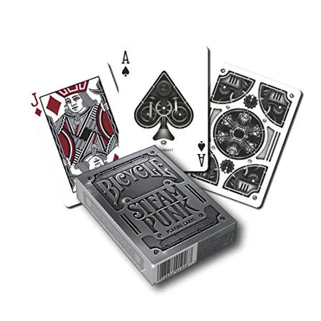 Bicycle Silver Steampunk Playing Cards