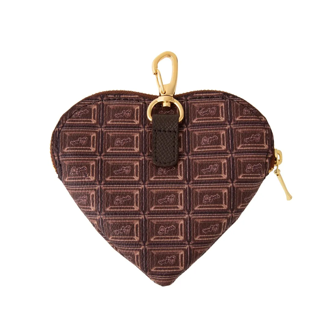 Bitter Chocolate Heart Coin Purse【Japan Jewelry】