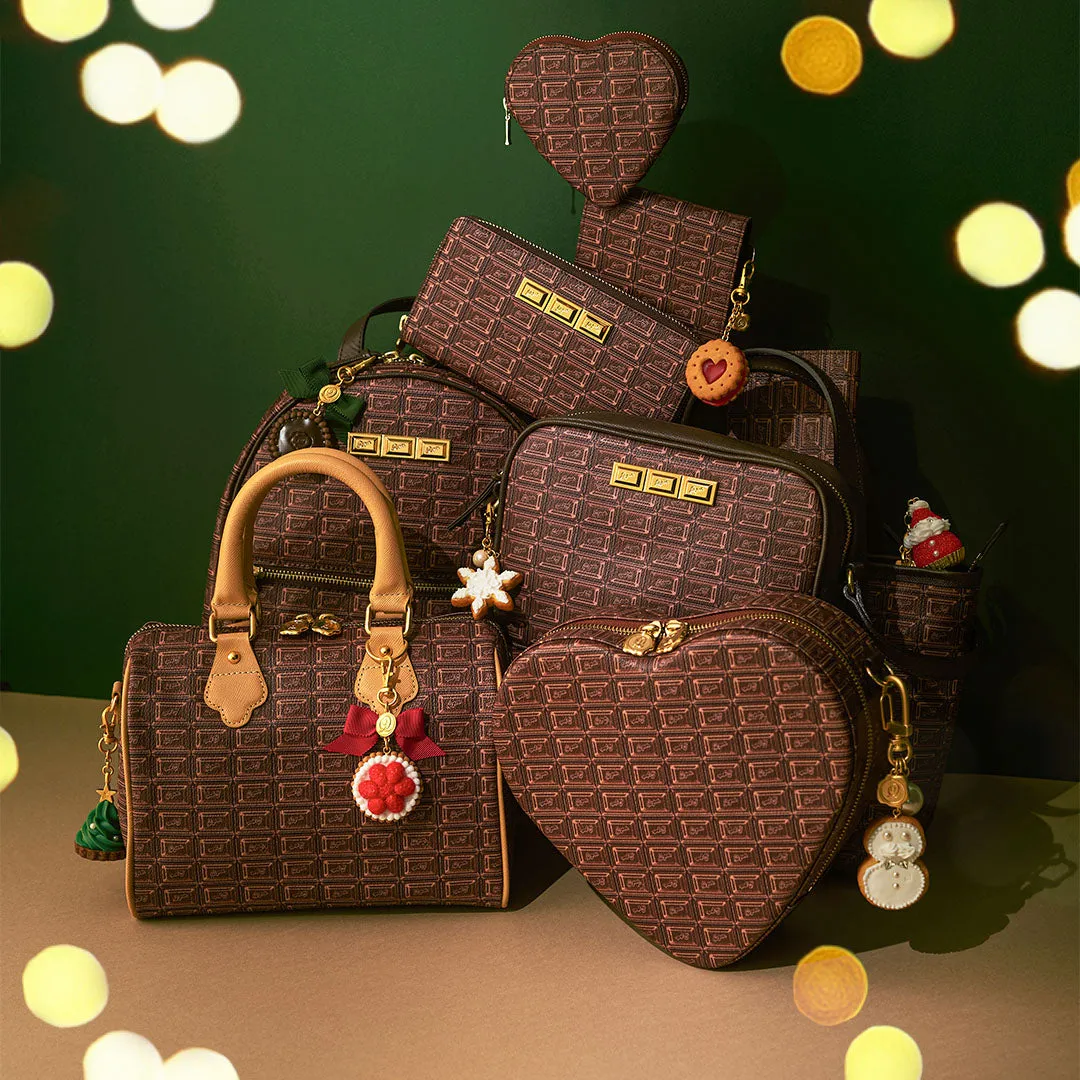 Bitter Chocolate Heart Coin Purse【Japan Jewelry】