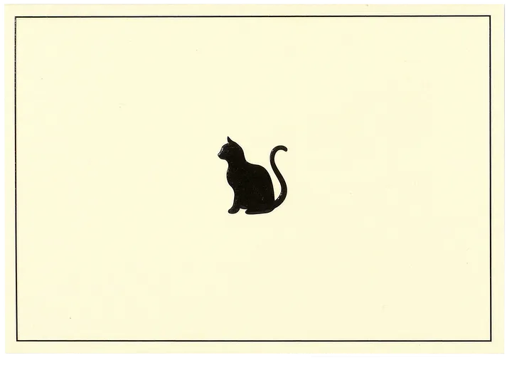 Black Cat Note Cards - Peter Pauper Press