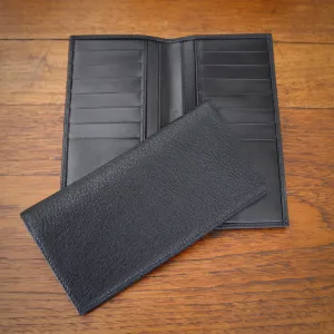 Black "Dress Wallet" Checkbook