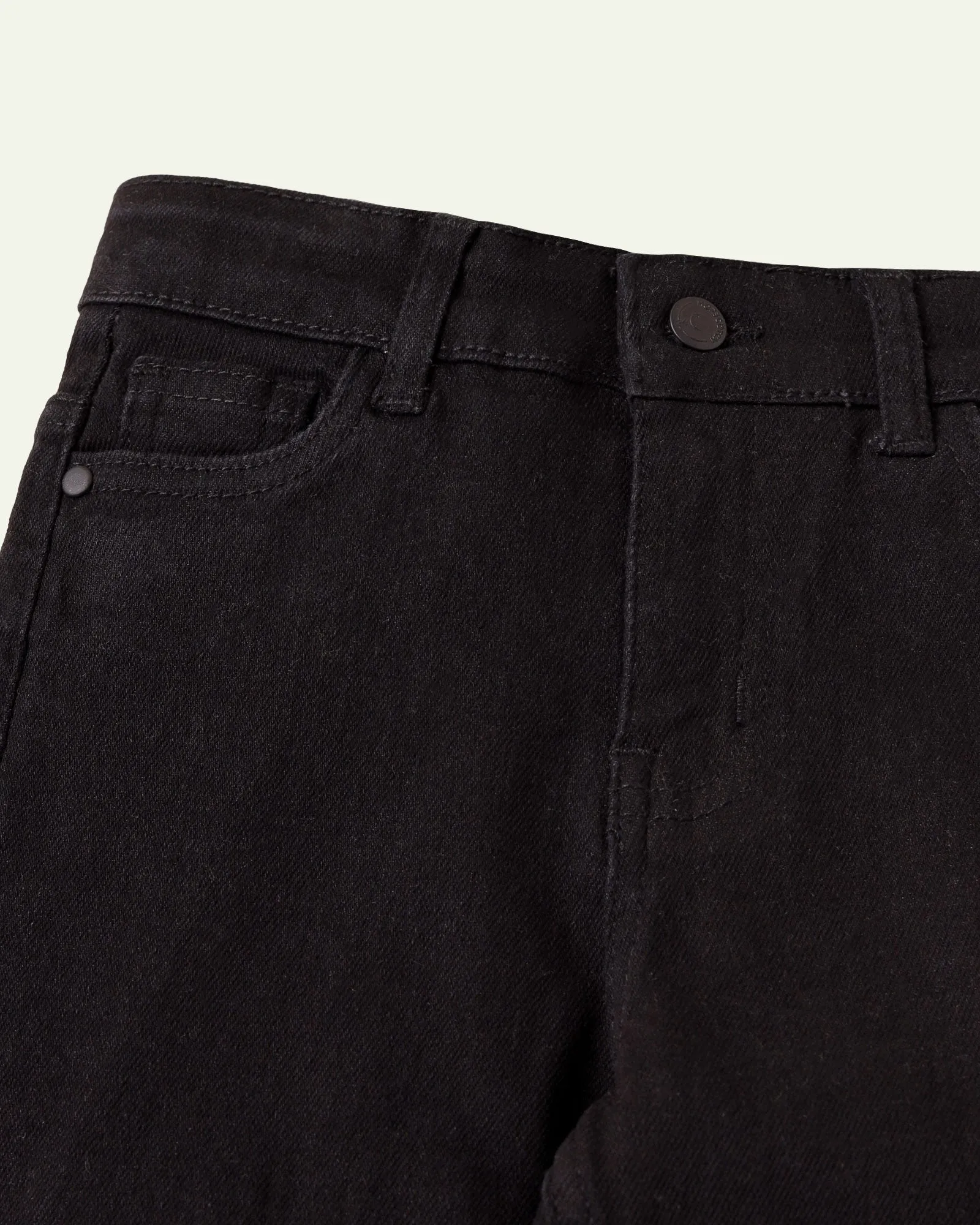 Black Regular Fit Jeans