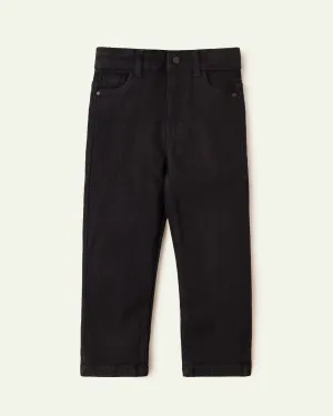 Black Regular Fit Jeans