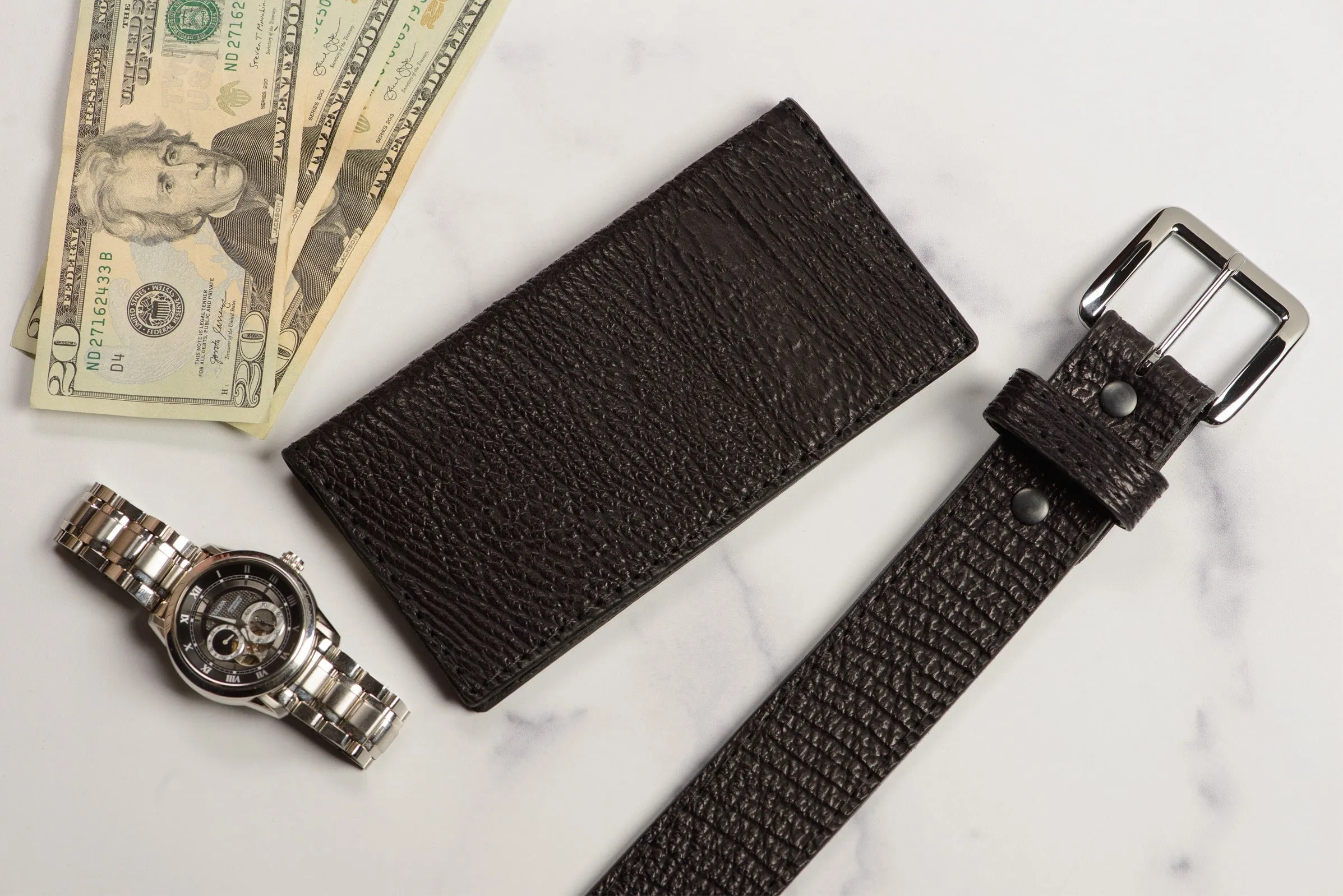 Black Shark Checkbook Cover