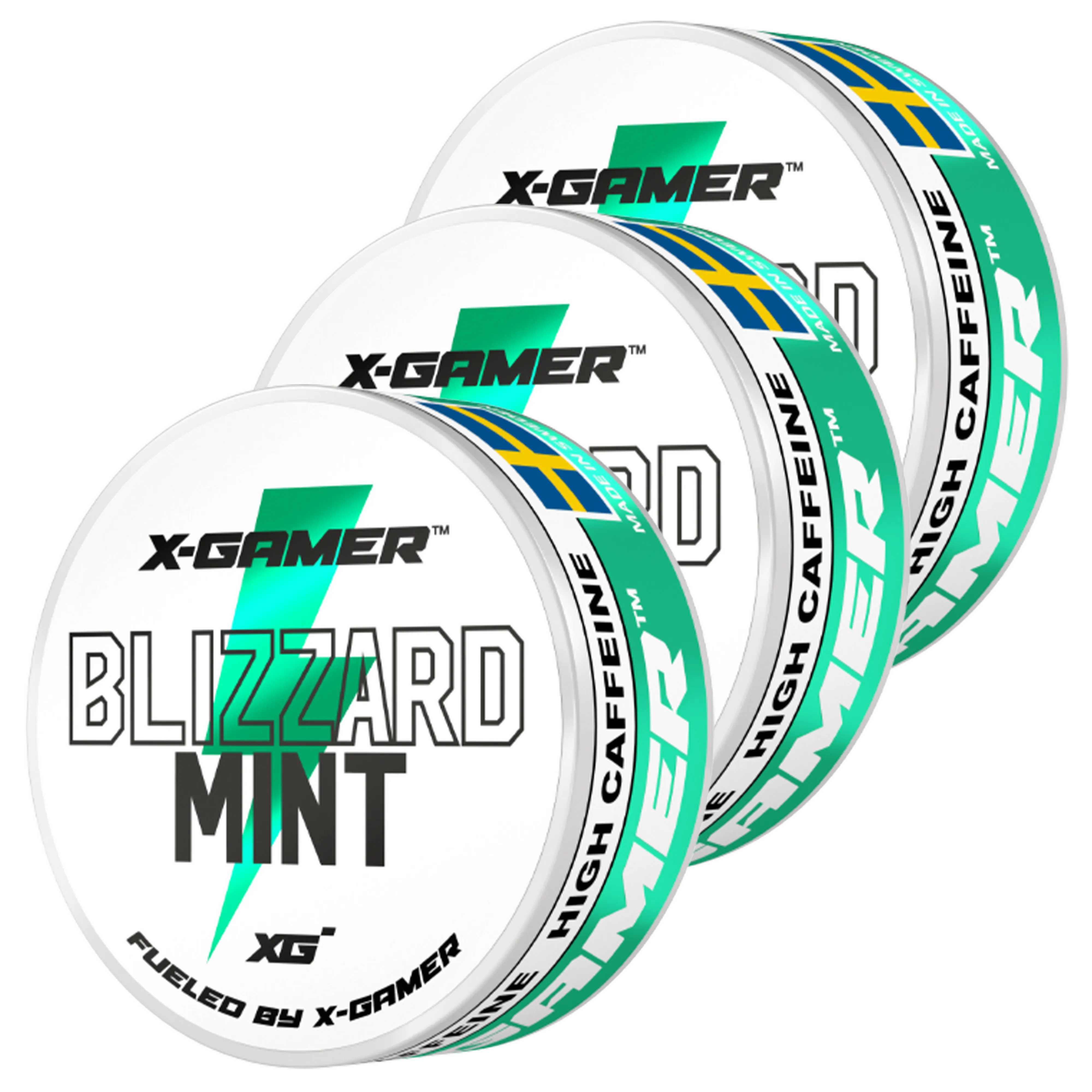 Blizzard Mint Energy Pouches (3 Pack / 60 Pouches)