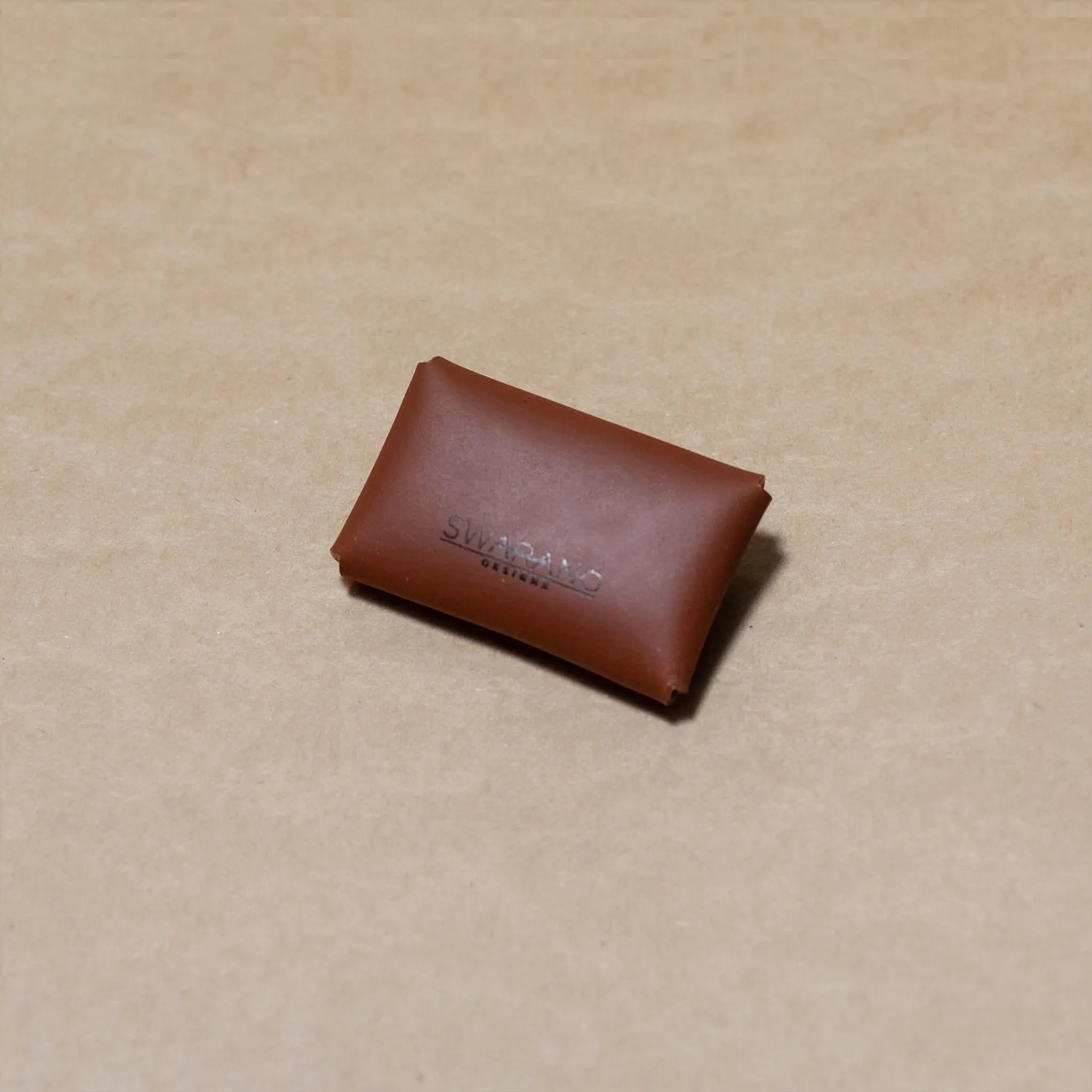 Block Cardholder - Tan