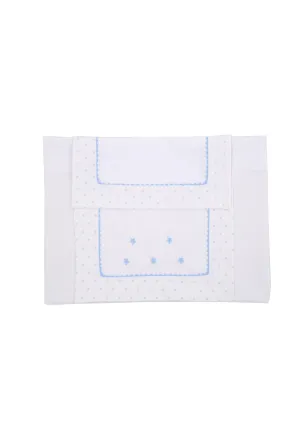 Blue Star Pram Sheet Set