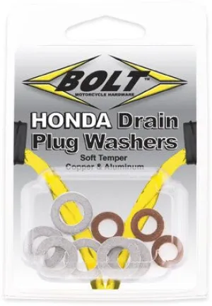 BOLT DPWM6.M8-H CRF Drain Plug Washer Kit