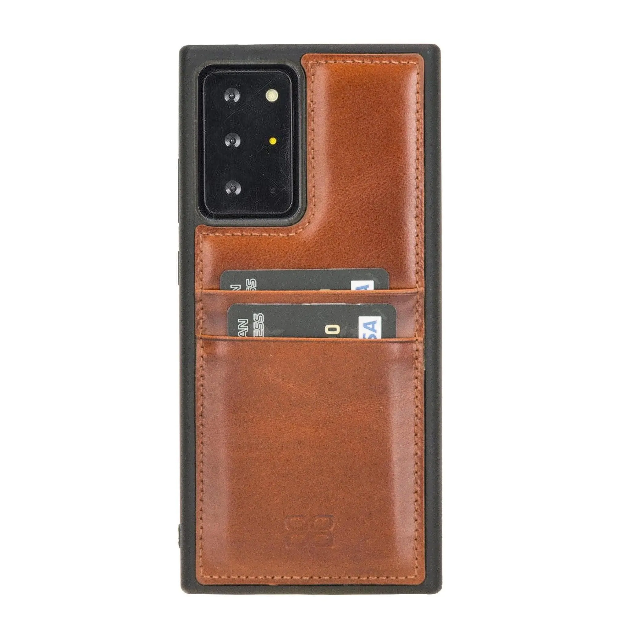 Bouletta Samsung Note 20 Series Leather Back Cover With Card Holder