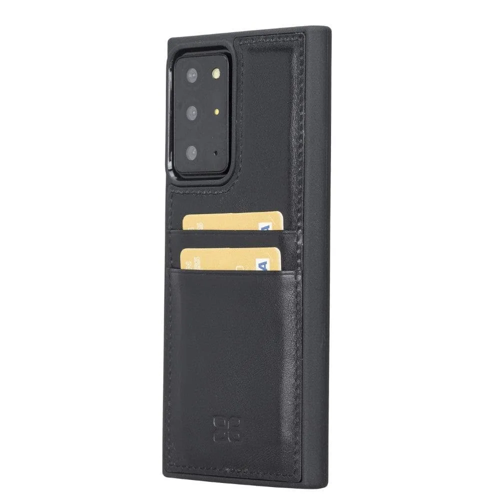 Bouletta Samsung Note 20 Series Leather Back Cover With Card Holder