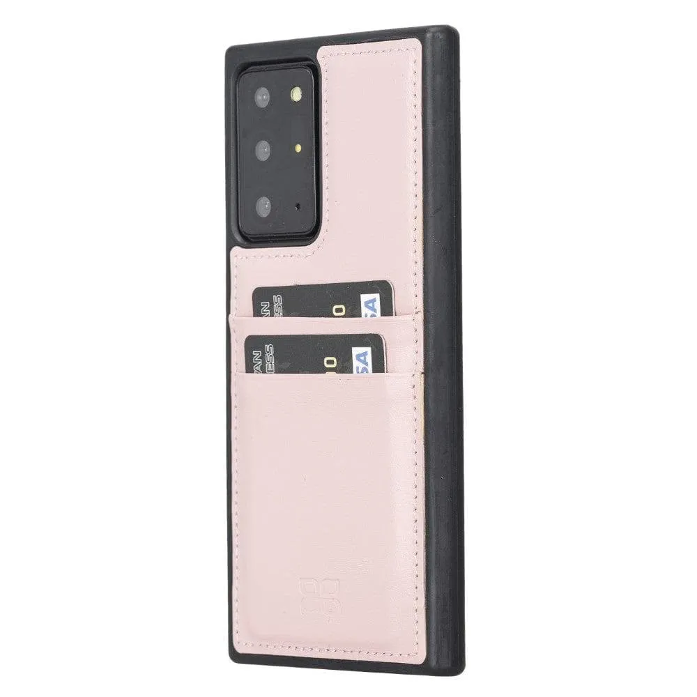 Bouletta Samsung Note 20 Series Leather Back Cover With Card Holder