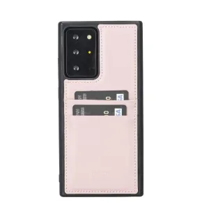 Bouletta Samsung Note 20 Series Leather Back Cover With Card Holder