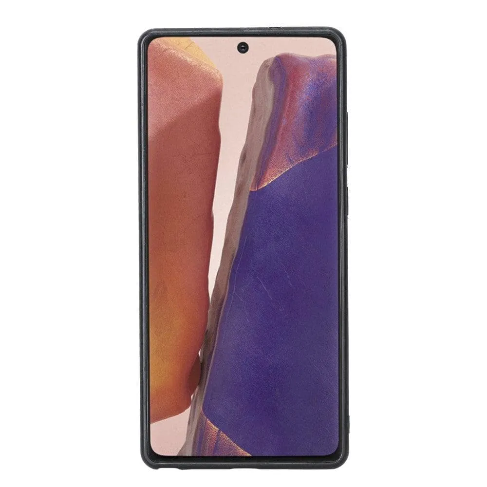 Bouletta Samsung Note 20 Series Leather Back Cover With Card Holder