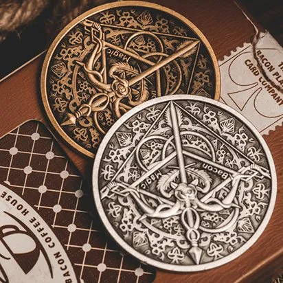 BOW AND ARROW COIN by Bacon Magic