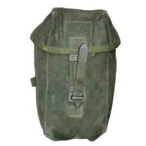 British '90-pattern P.L.C.E. Water Pouch - Gen-1. Used/Graded. Olive Green.