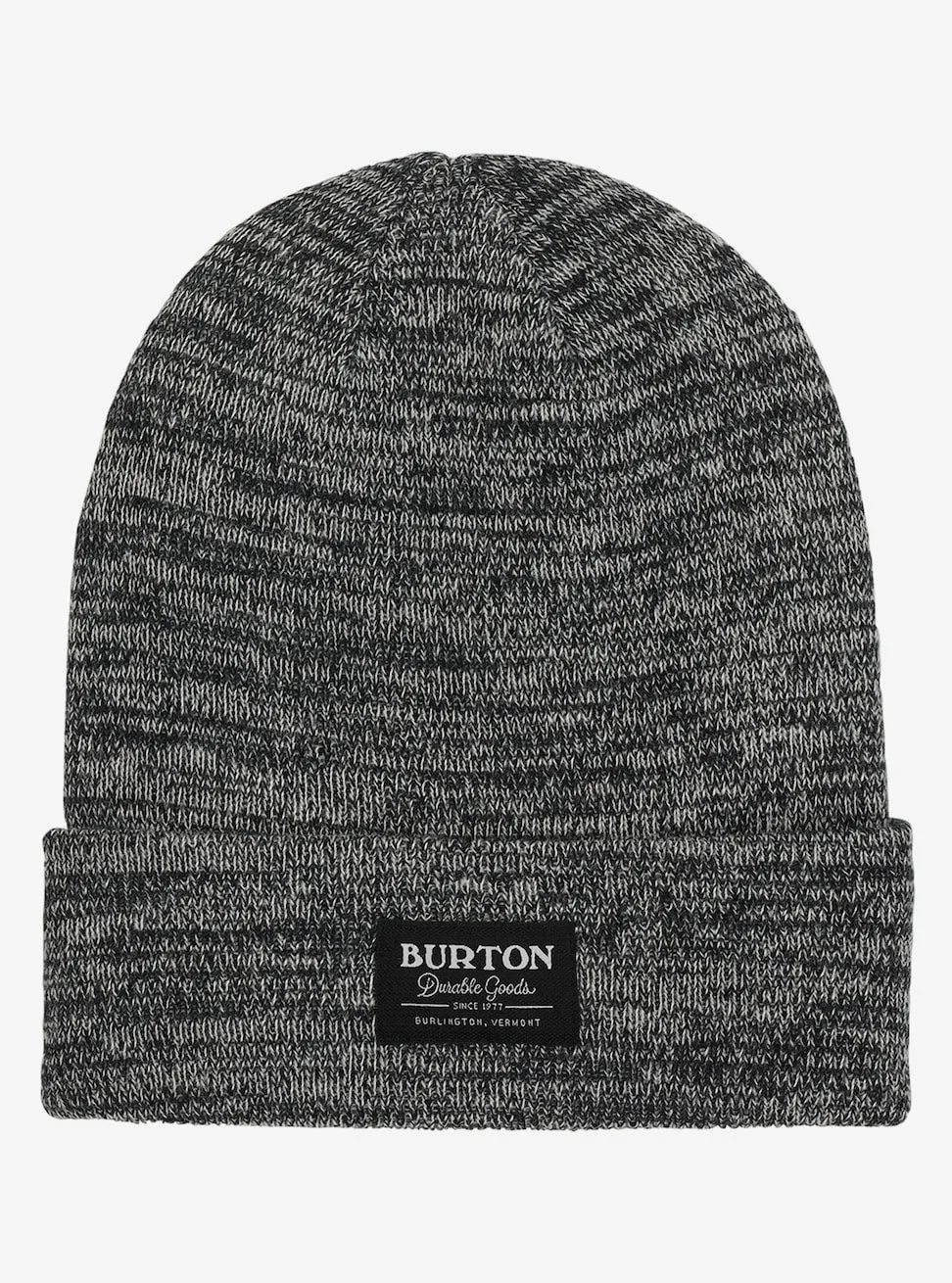 Burton Kactusbunch Tall Beanie - True Black / Stout White Marl