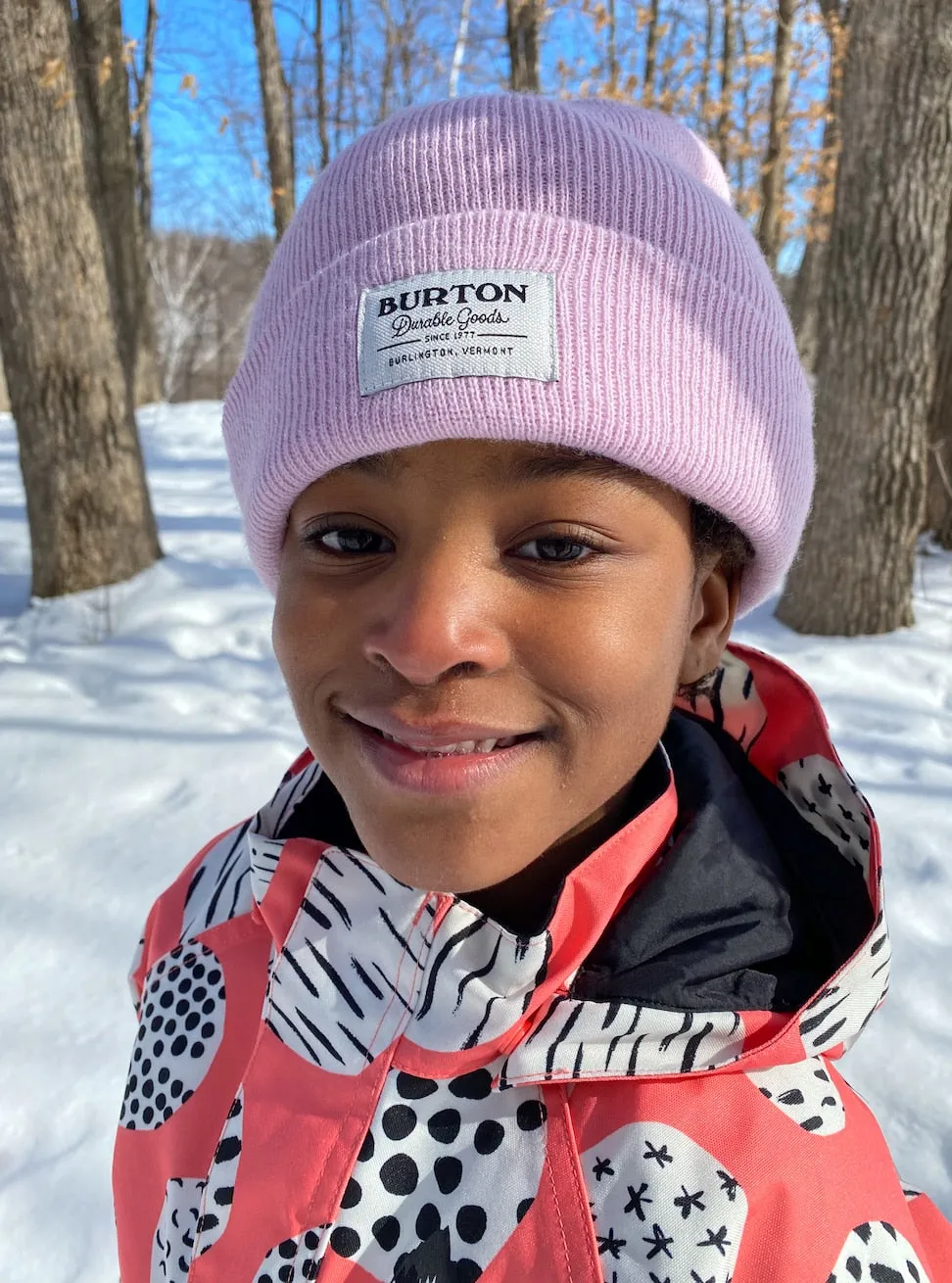 Burton Kids Kactusbunch Tall Beanie - Orchid Bouquet