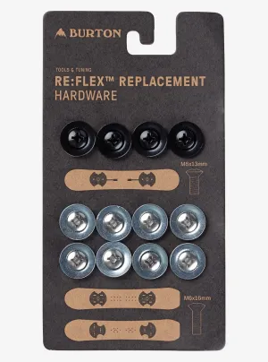 Burton Re:Flex Replacement Hardware - Silver