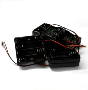 C1208-2x5 RC Battery Holder Case Box Pack 8 x AAA JR 3 Pin x 5