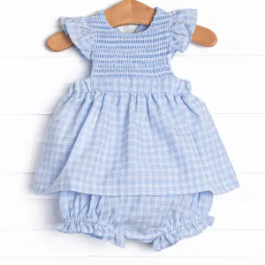 Call it Like I Sea it Diaper Set, Blue