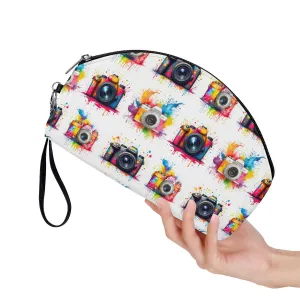 Cameras Colourful Small Bag With Black Hand Strap (FWS)