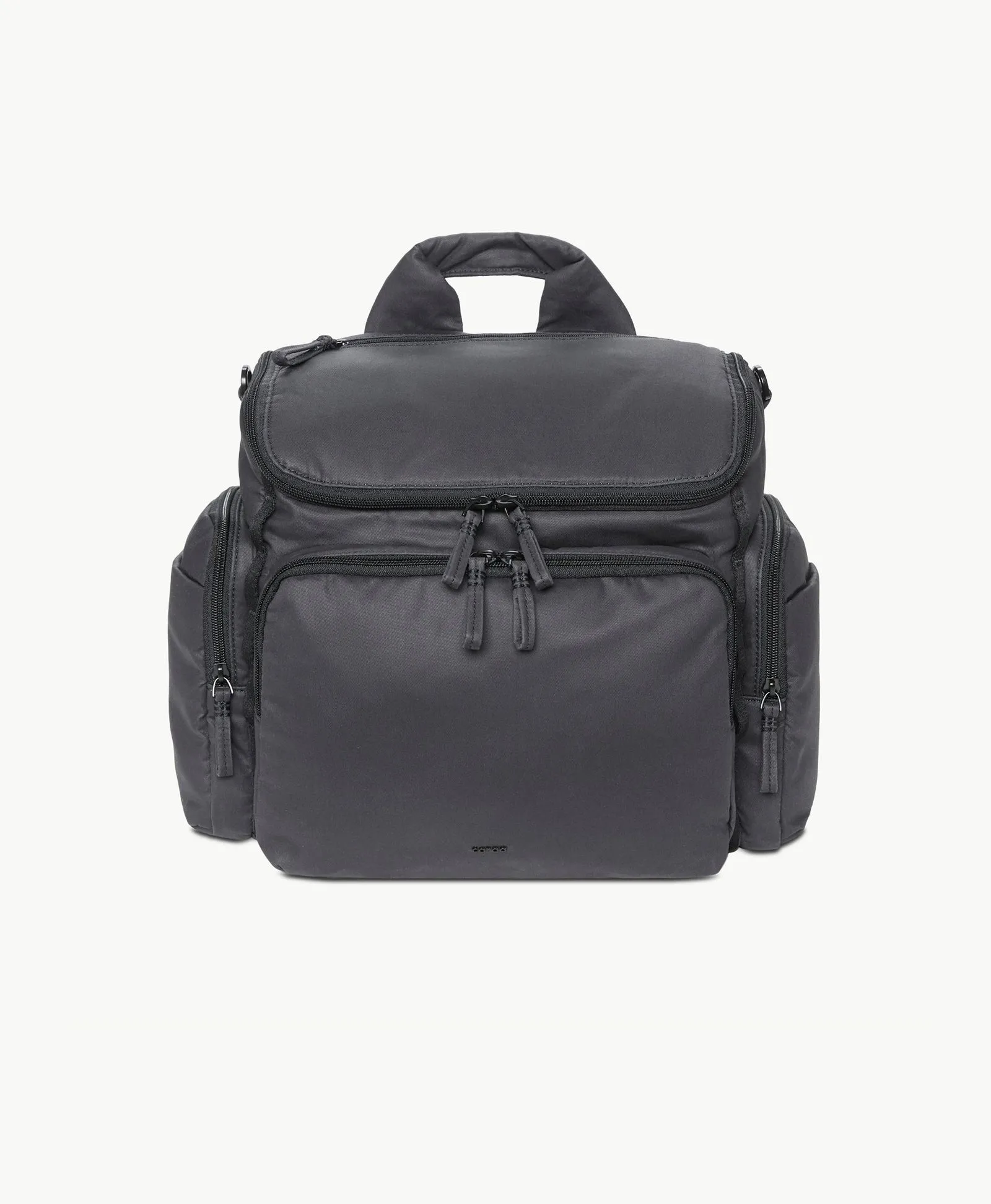Caraa Baby Bag | Medium in Black Cotton