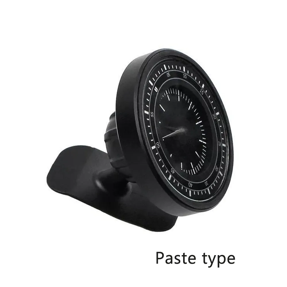 Card Button Paste Type Magnetic Clock Vehicle-mounted Mobile Phone Stents black