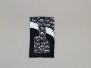 Card wallet /w coin pocket- Dino Skelly