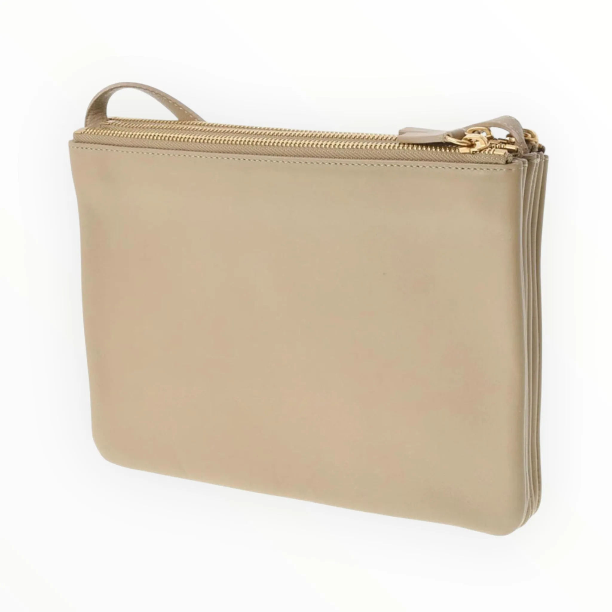 Celine Large Trio Crossbody - Beige