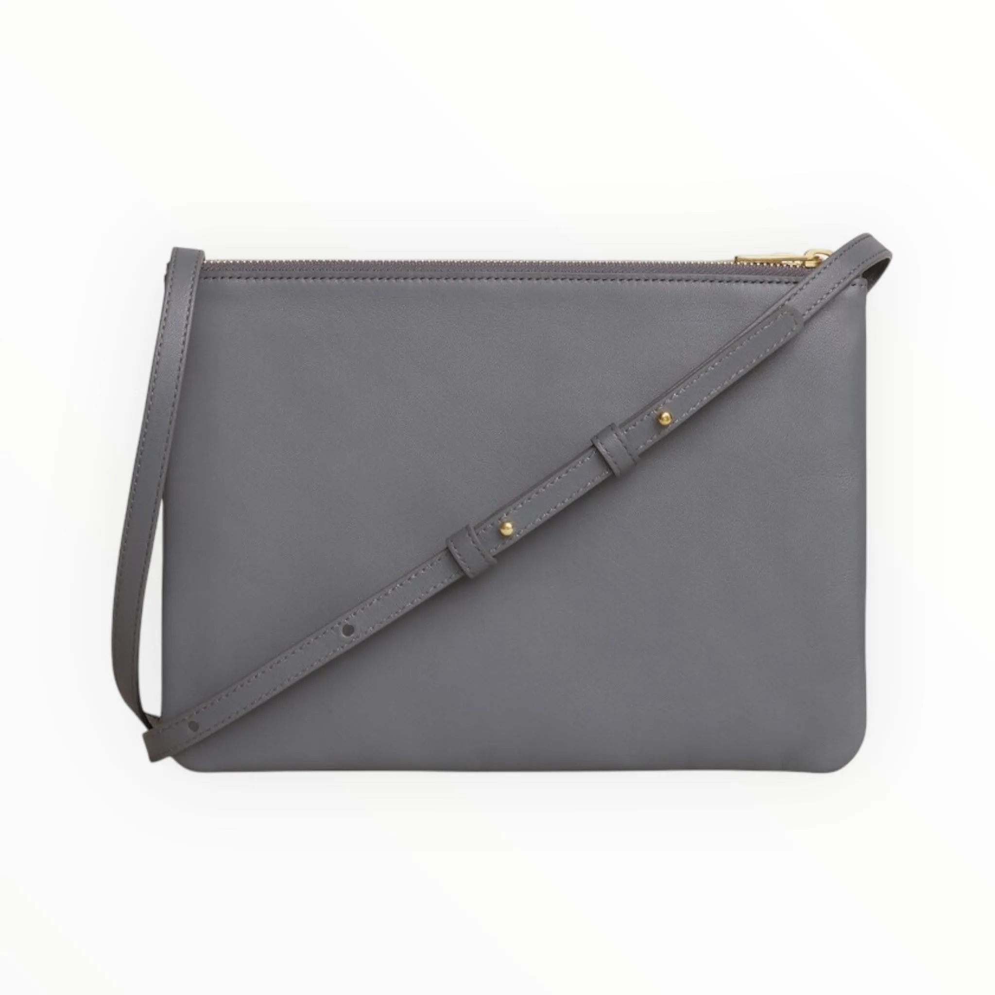 Celine Large Trio Crossbody - Grey