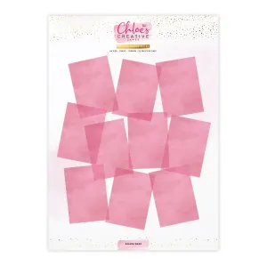 Chloes Creative Cards Designer Printed Vellum (A4) (20 Sheets) - Azalea Wash