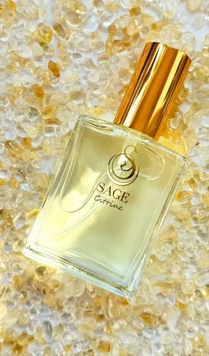 Citrine Limited Edition Organic 2oz Perfume Eau de Toilette by Sage