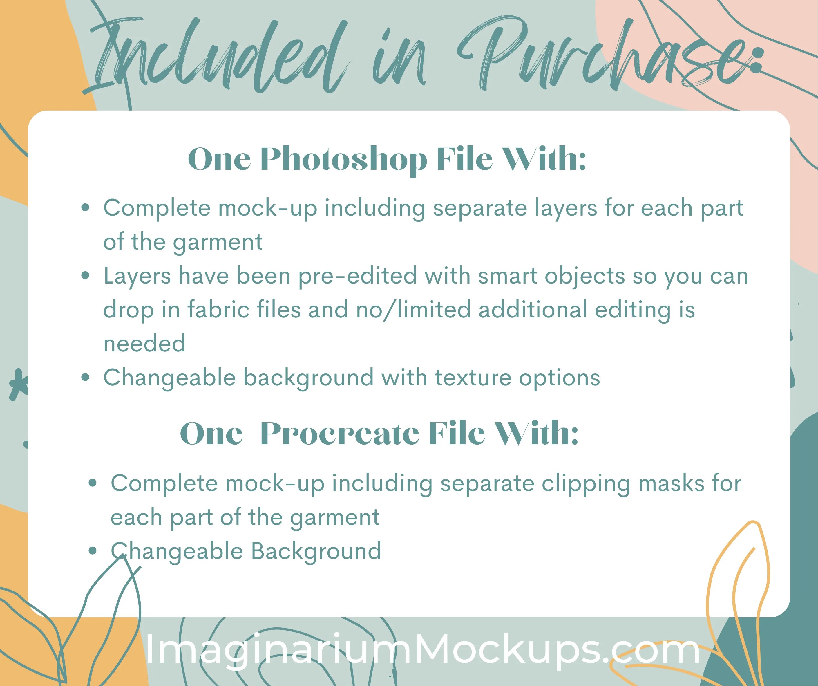 Cloth Diaper Back View Mock Up, Realistic Mockup for Photoshop and Procreate