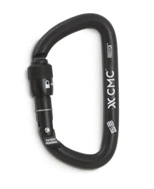 CMC Black Protech™ Aluminum Key-Lock Carabiner
