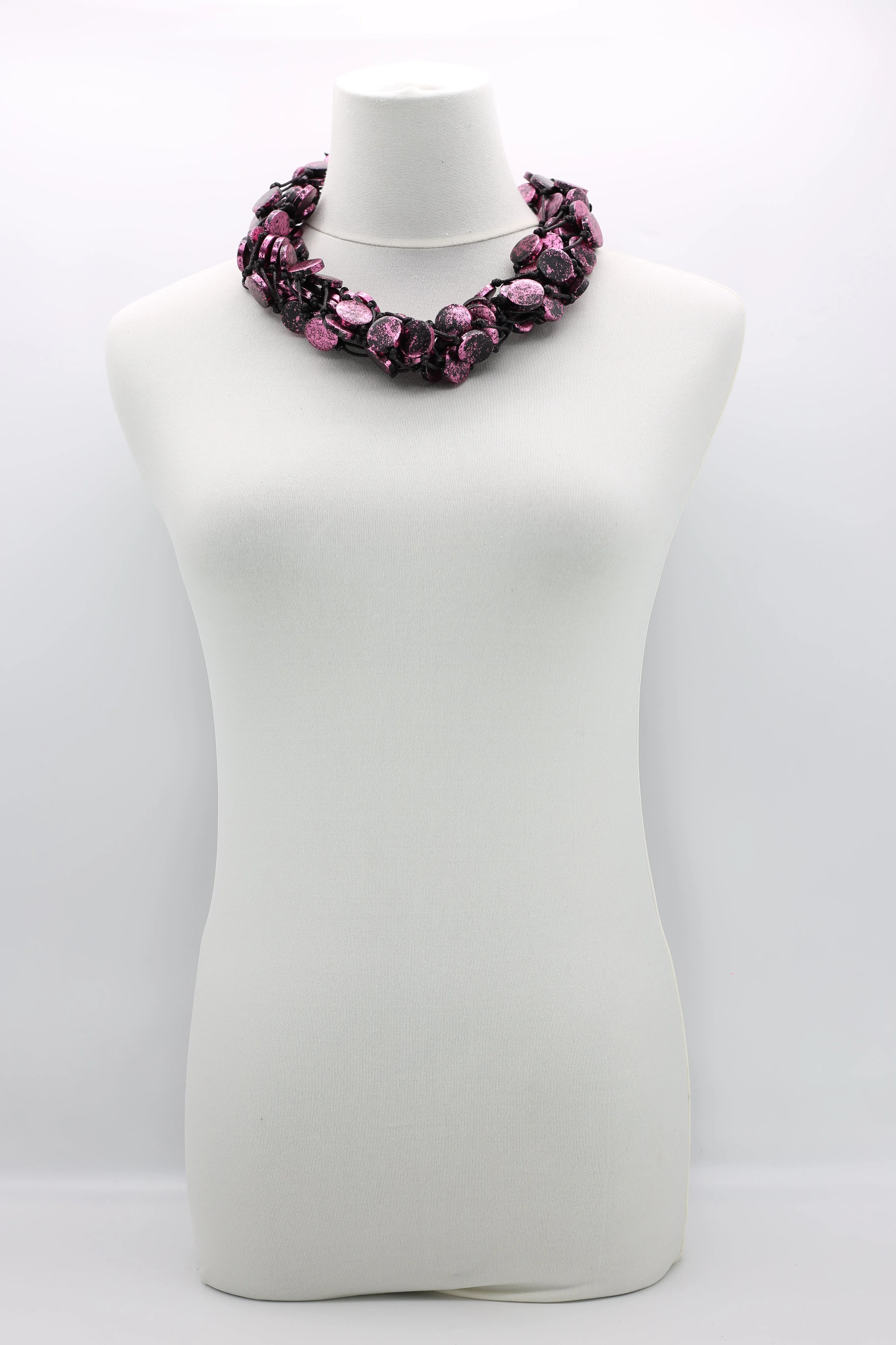 Coin Necklace - Hand gilded - Small