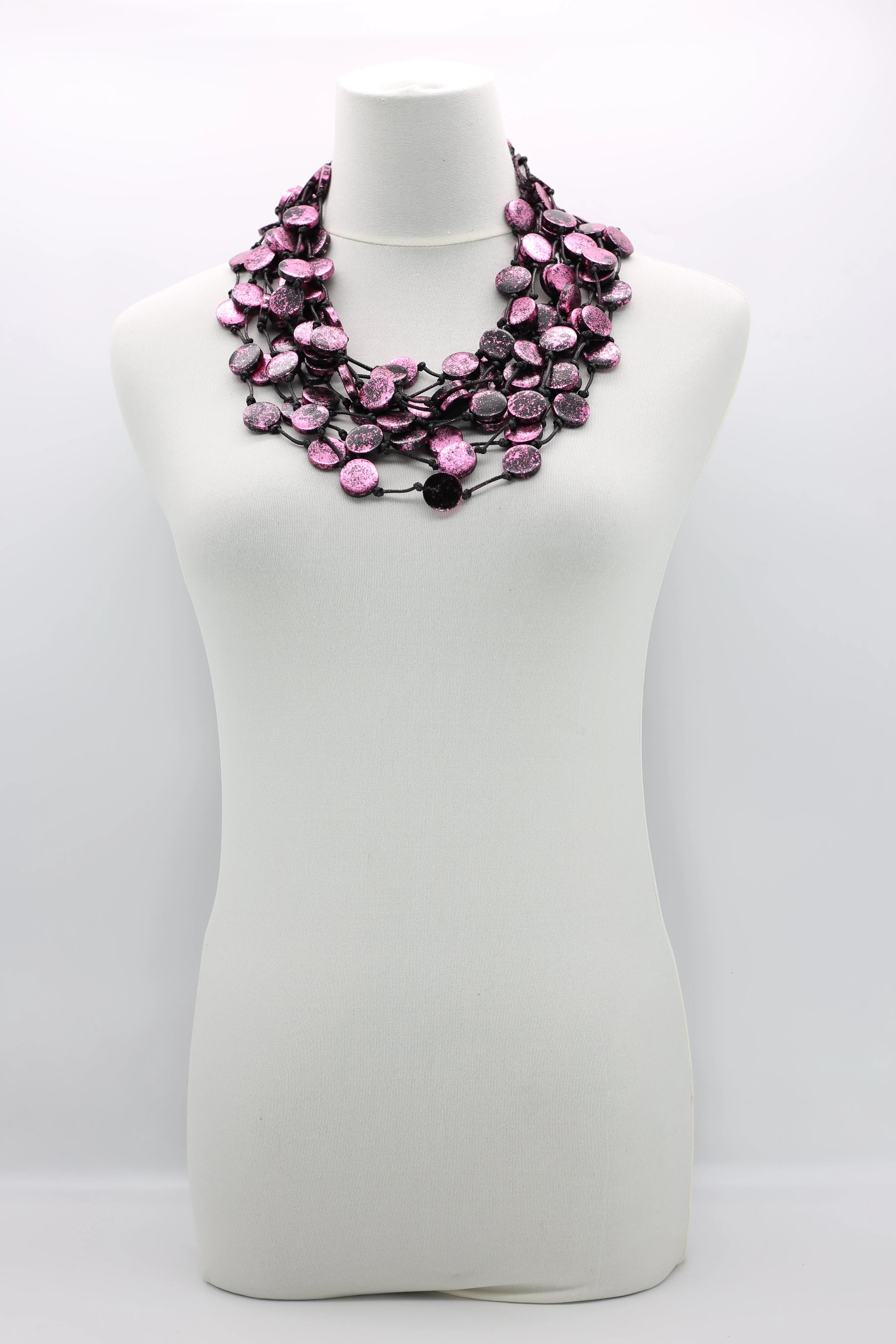Coin Necklace - Hand gilded - Small