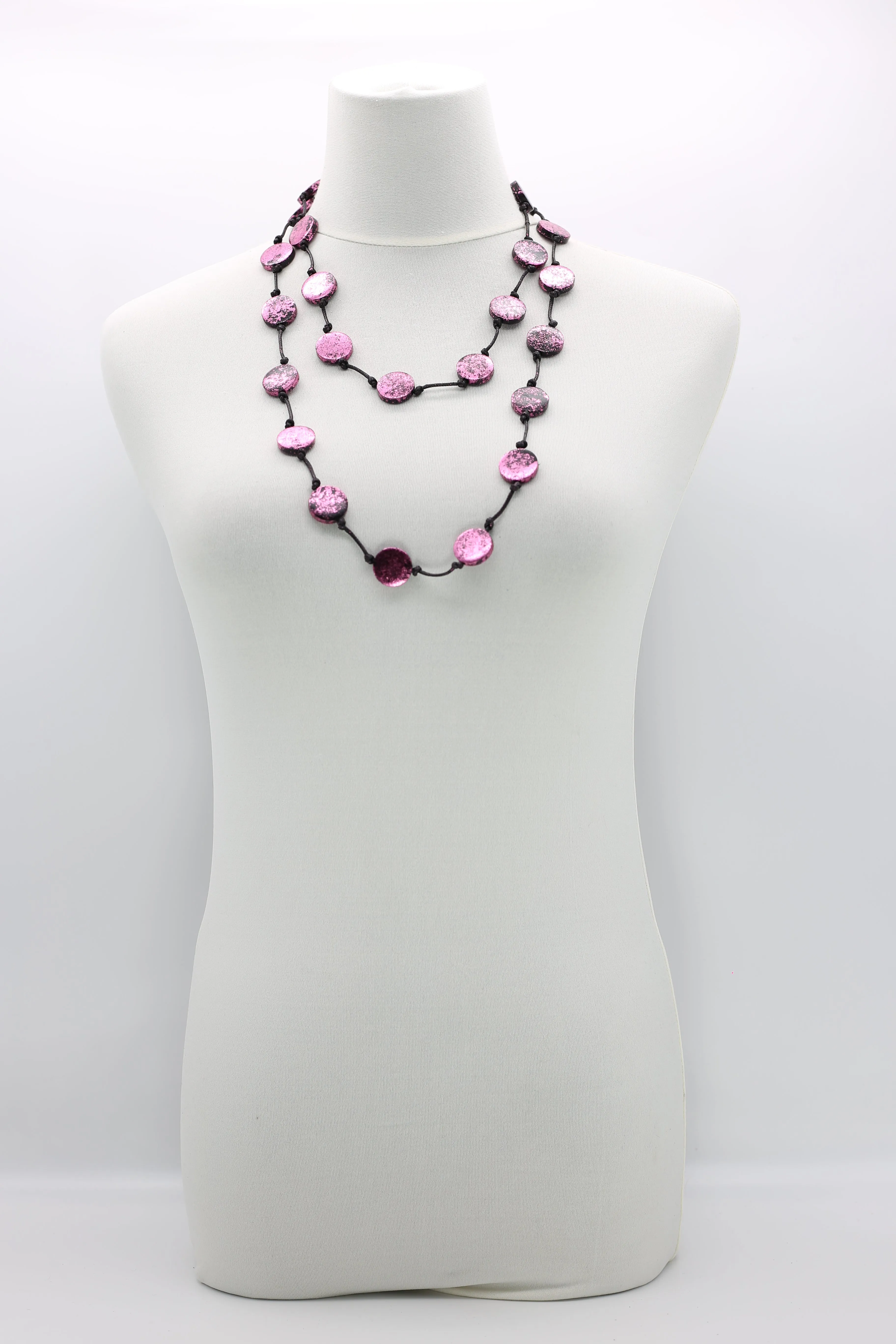 Coin Necklace - Hand gilded - Small