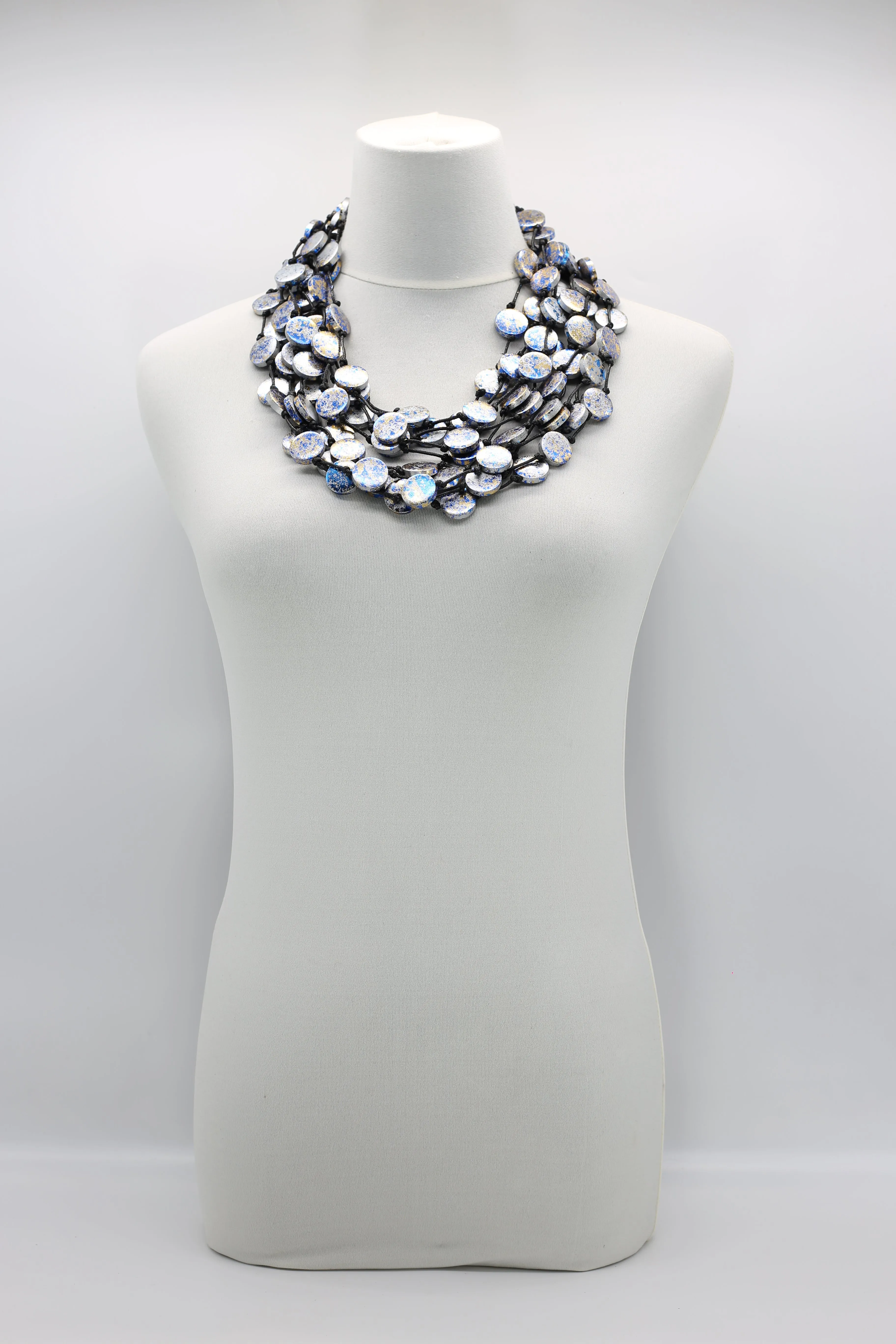 Coin Necklace - Hand gilded - Small
